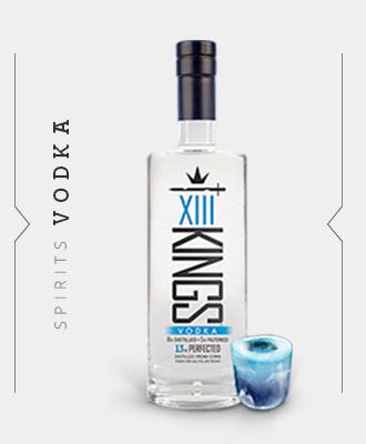 XIII Kings Vodka - Drink like a King